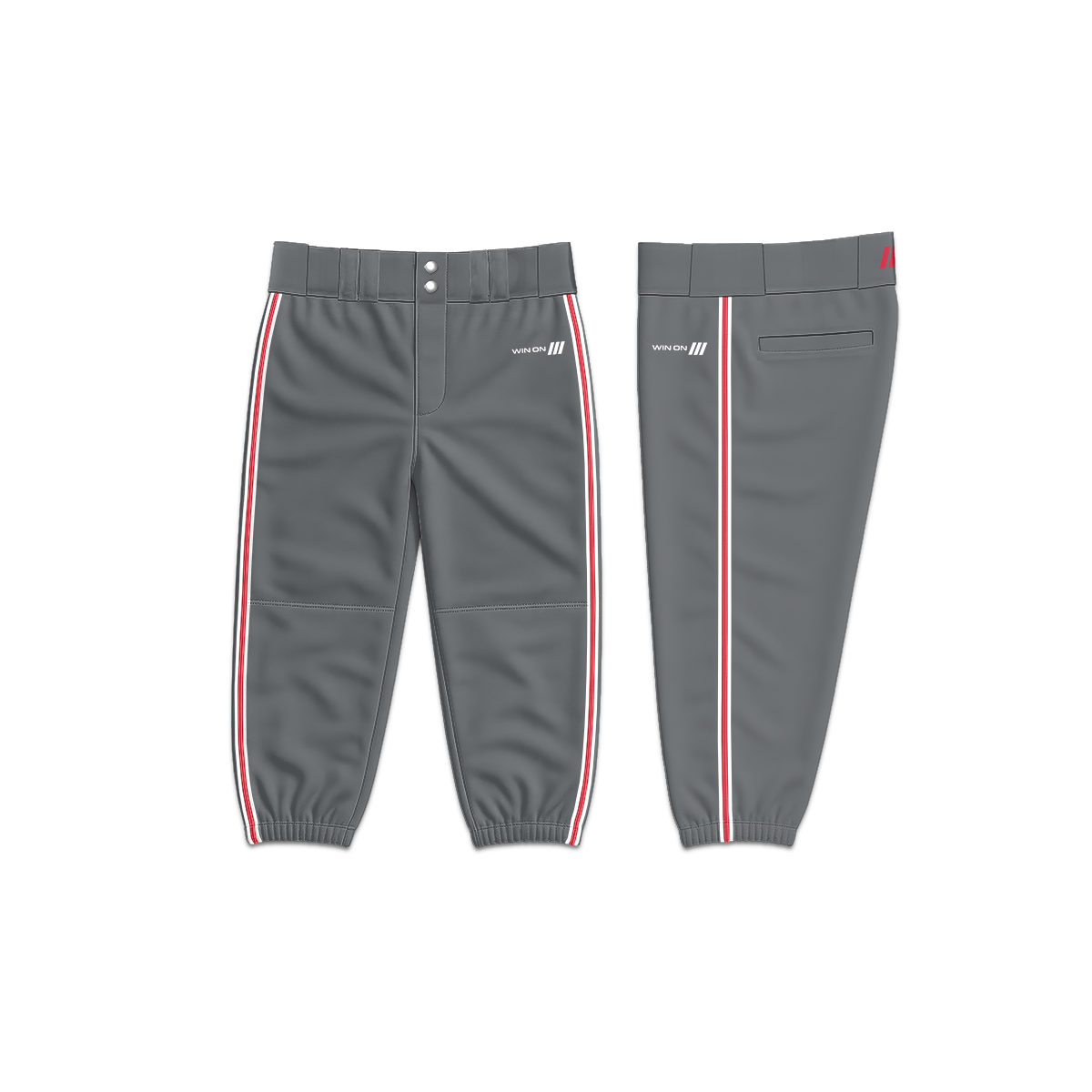 SoCal Aces Baseball Pants (Gray)