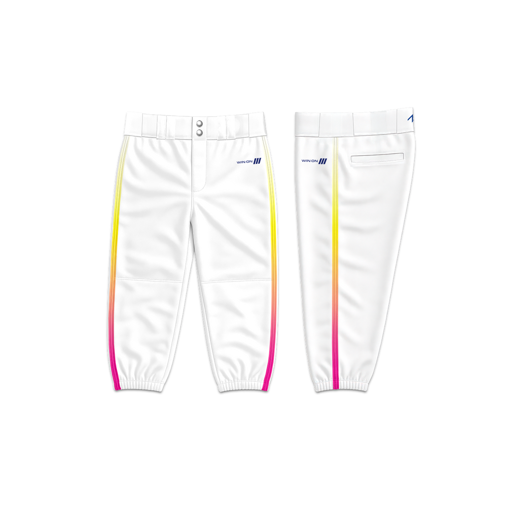 ZT West Baseball Pants (White)