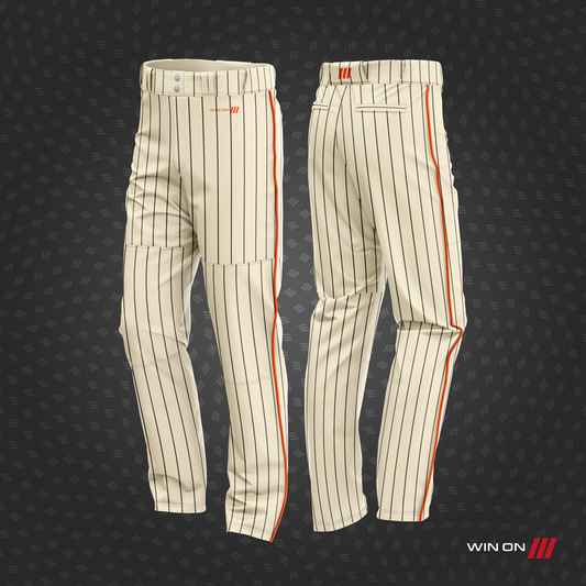 Los Amigos Pinstripe Baseball Pants