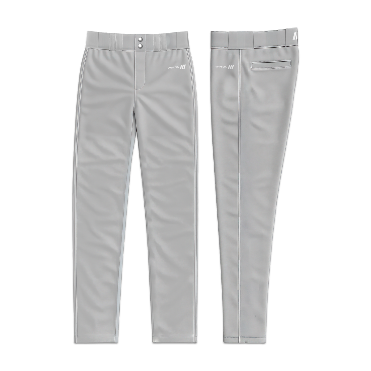 WO3 Baseball Pants (Silver)