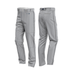 Crush Pinstripe Baseball Pants (Gray/Navy)