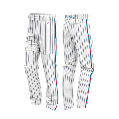 Irvine Dolphins Baseball Pants (Navy Pinstripe)