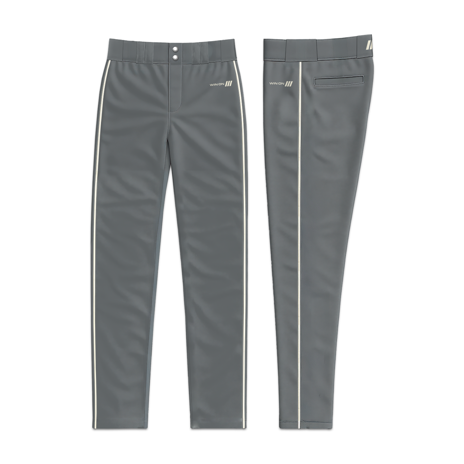 Irvine Dolphins Baseball Pants (Graphite)