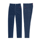 Frozen Rope Navy Pinstripe  Baseball Pants (NO Piping)