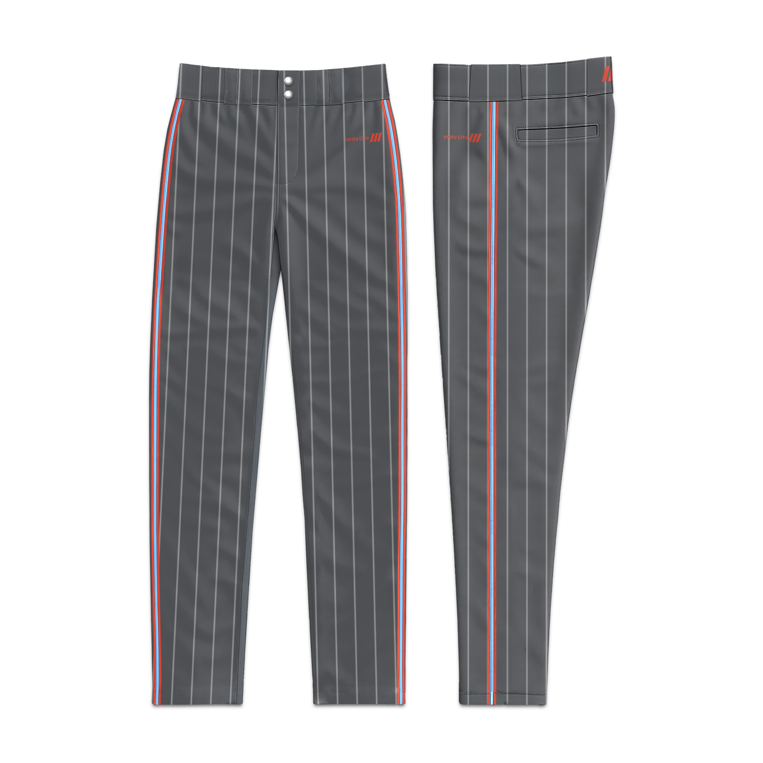 LTP Baseball Pants (Graphite Pinstripes)