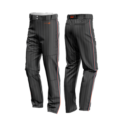 LTP Reign Baseball Pants - Graphite Pinstripe