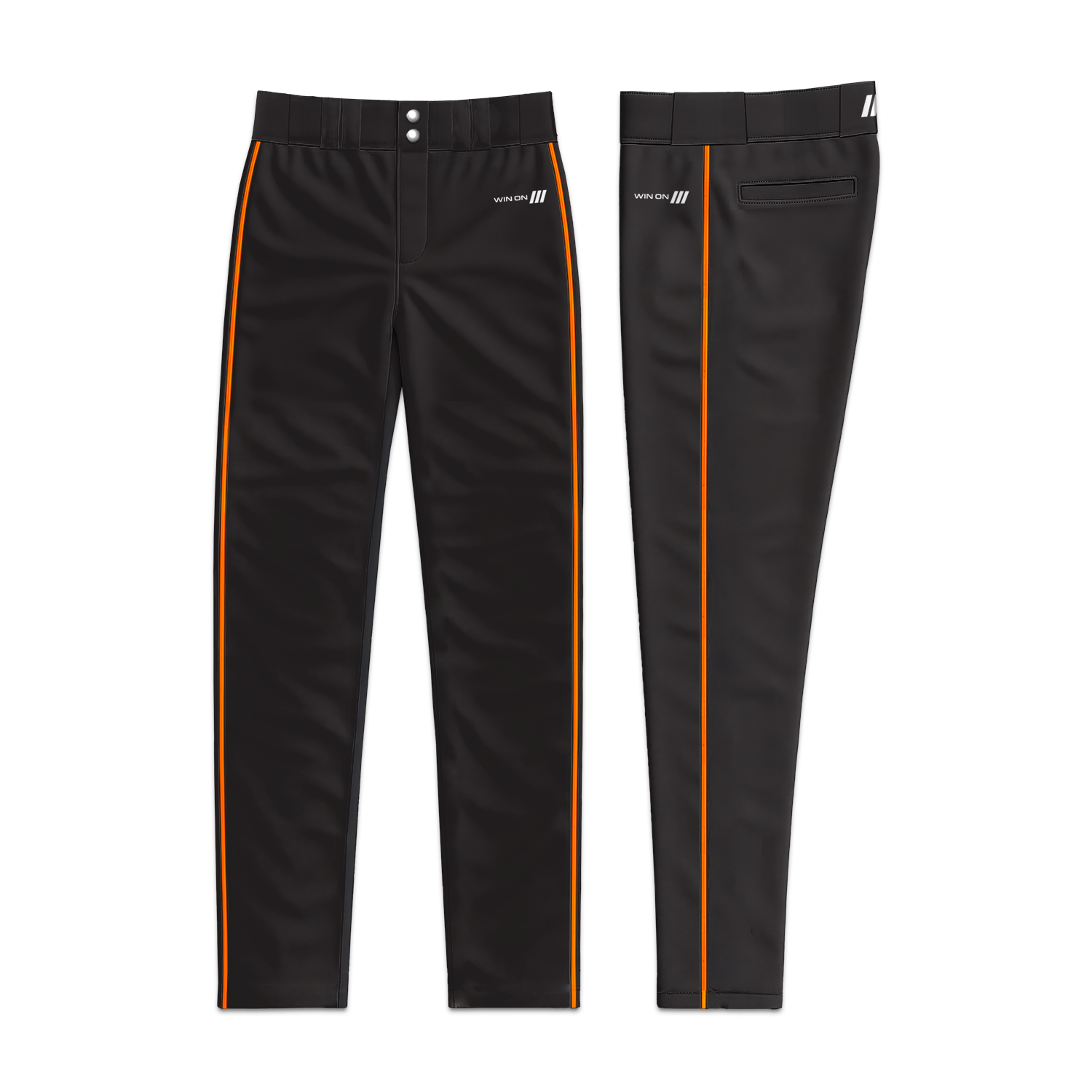 O's Black Baseball Pants