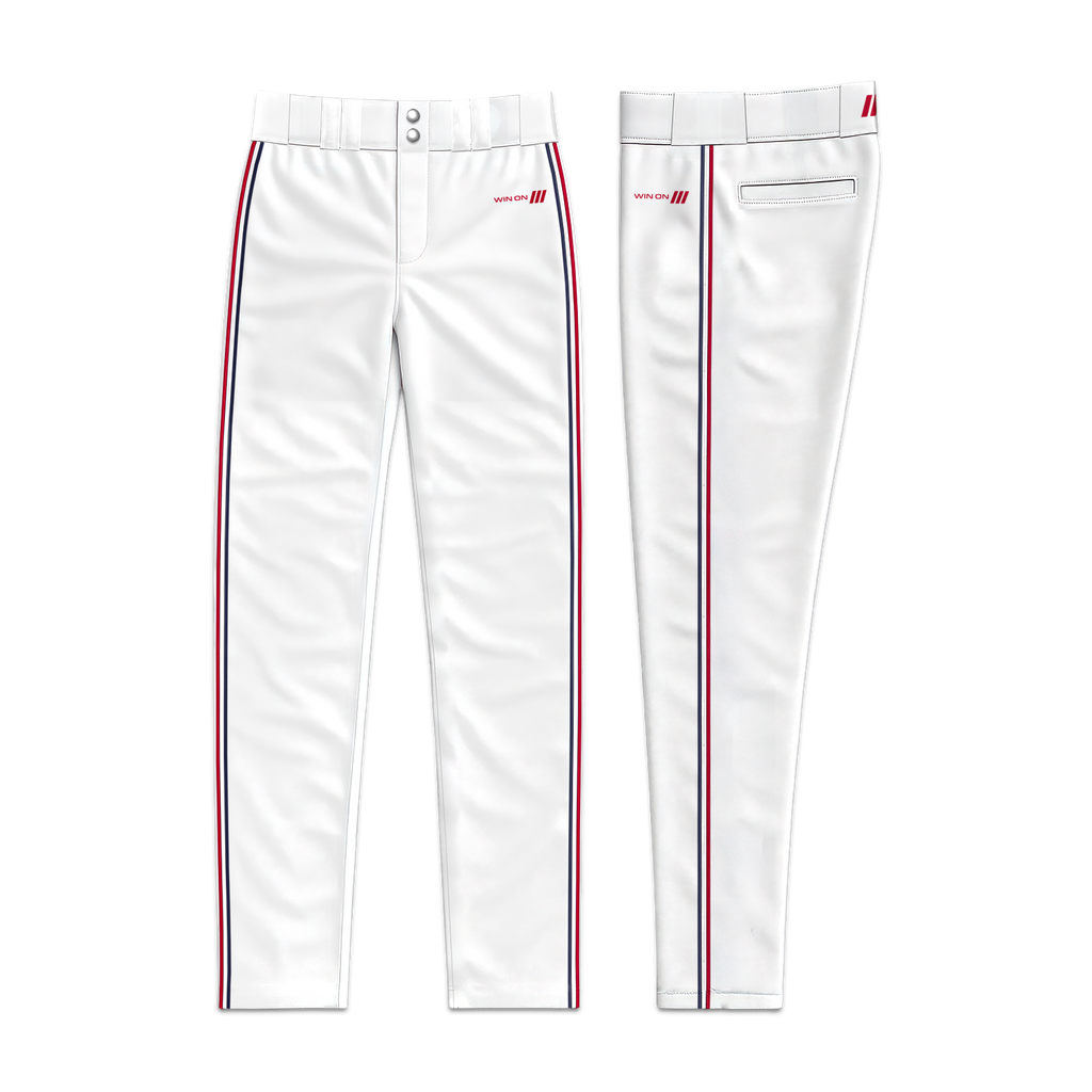 SoCal Aces Baseball Pants (White)