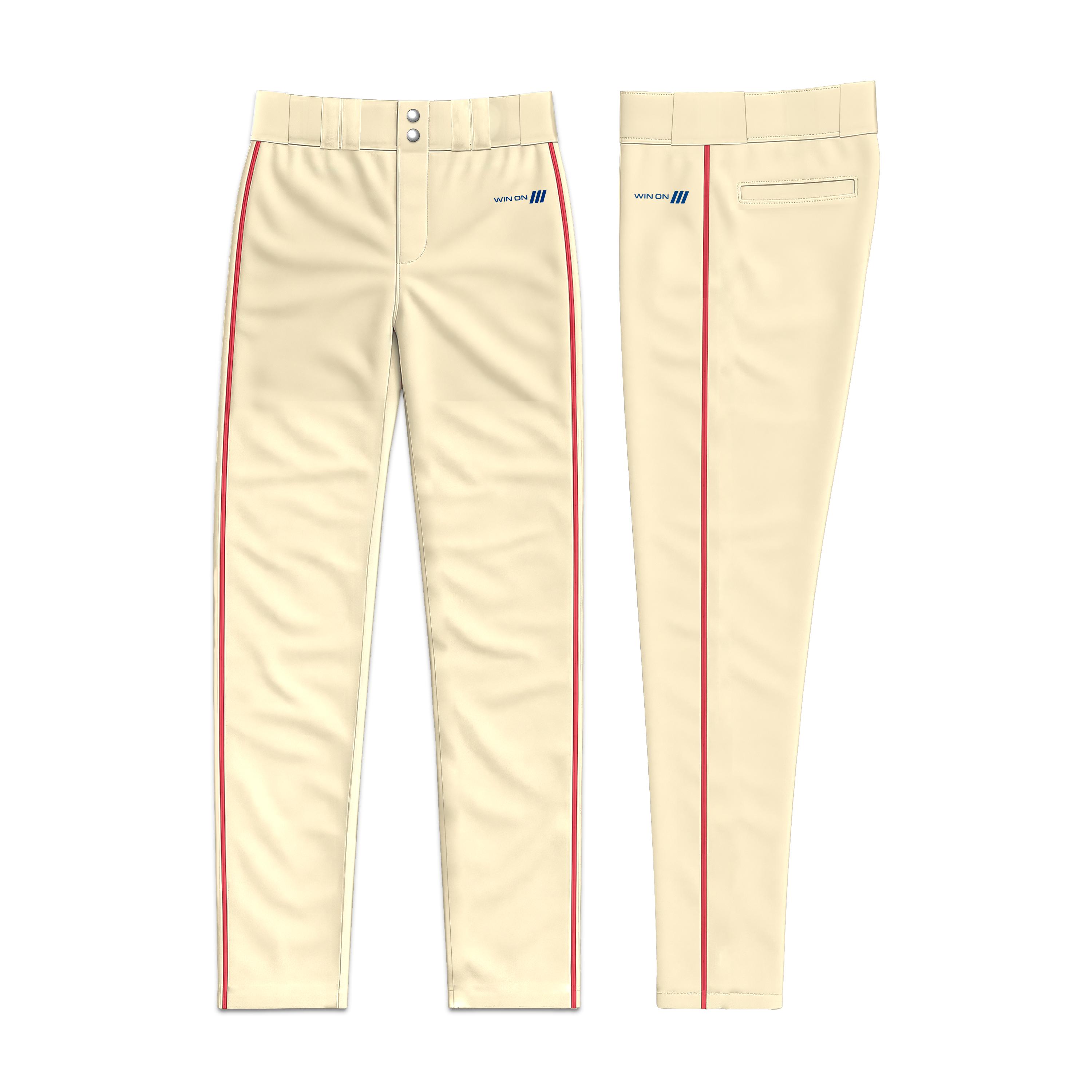 SoCal Aces Baseball Pants (Cream)