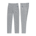 ZT Baseball Pants (Gray/Navy Pinstripes)