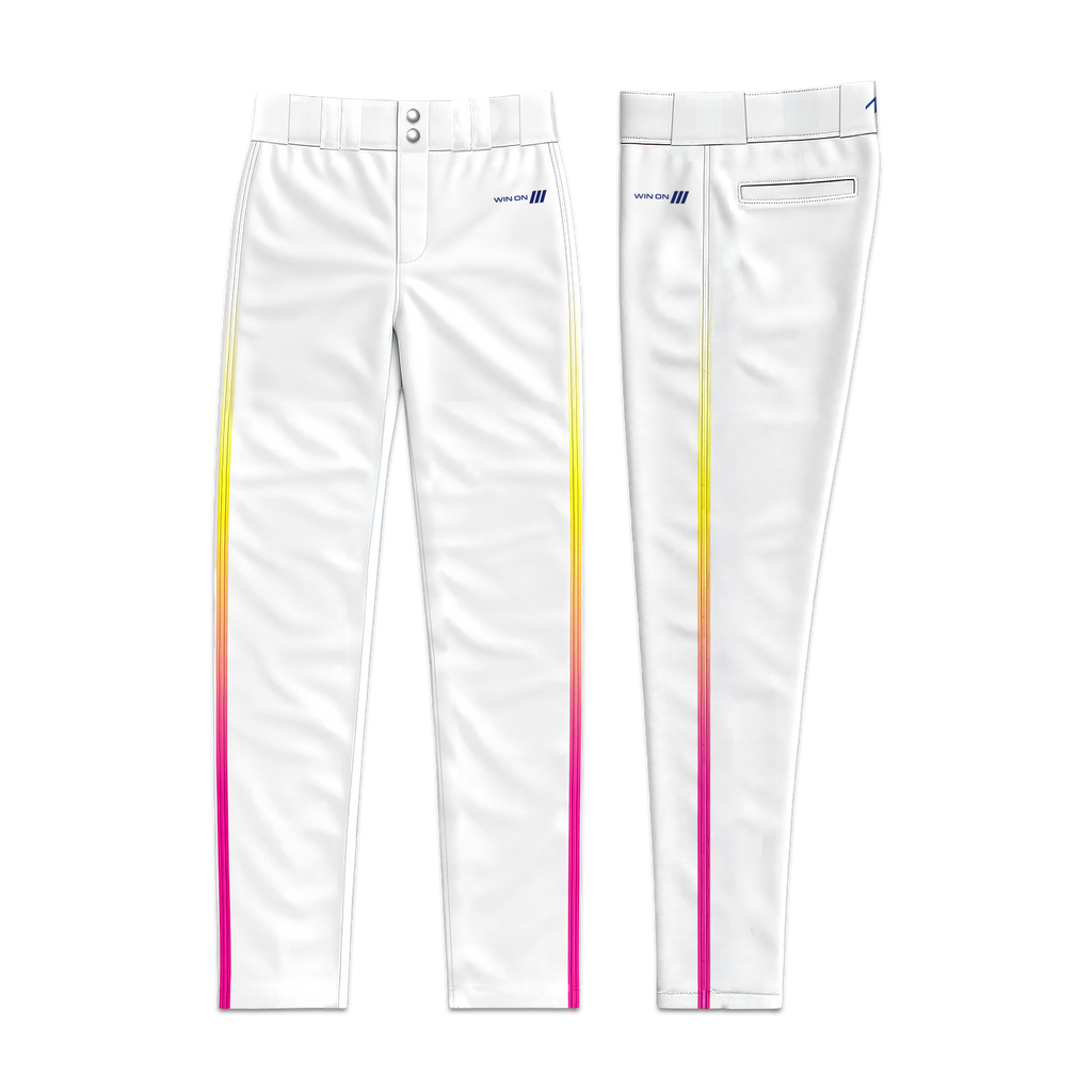 ZT West Baseball Pants (White)