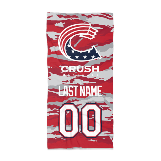 Crush Camo Beach Towel