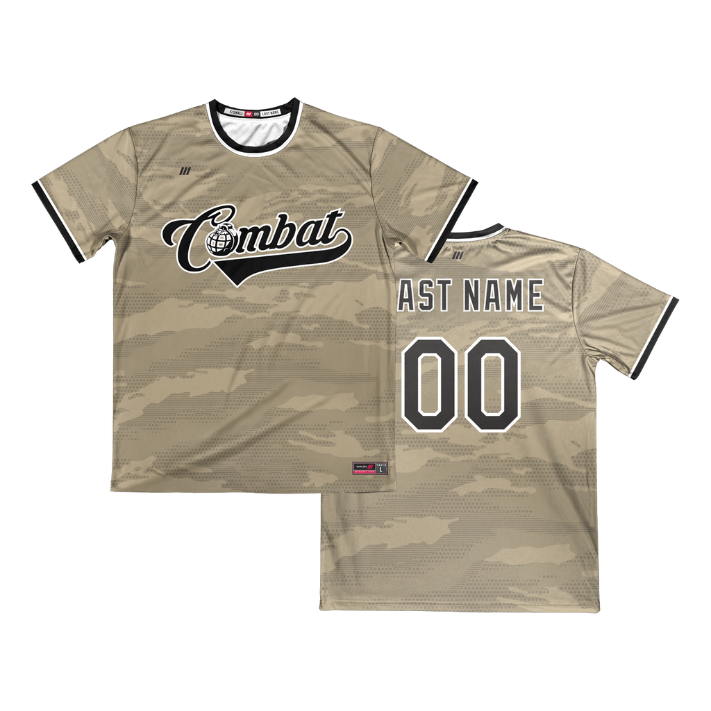 Combat Crew Neck Pullover Jersey (Camo)
