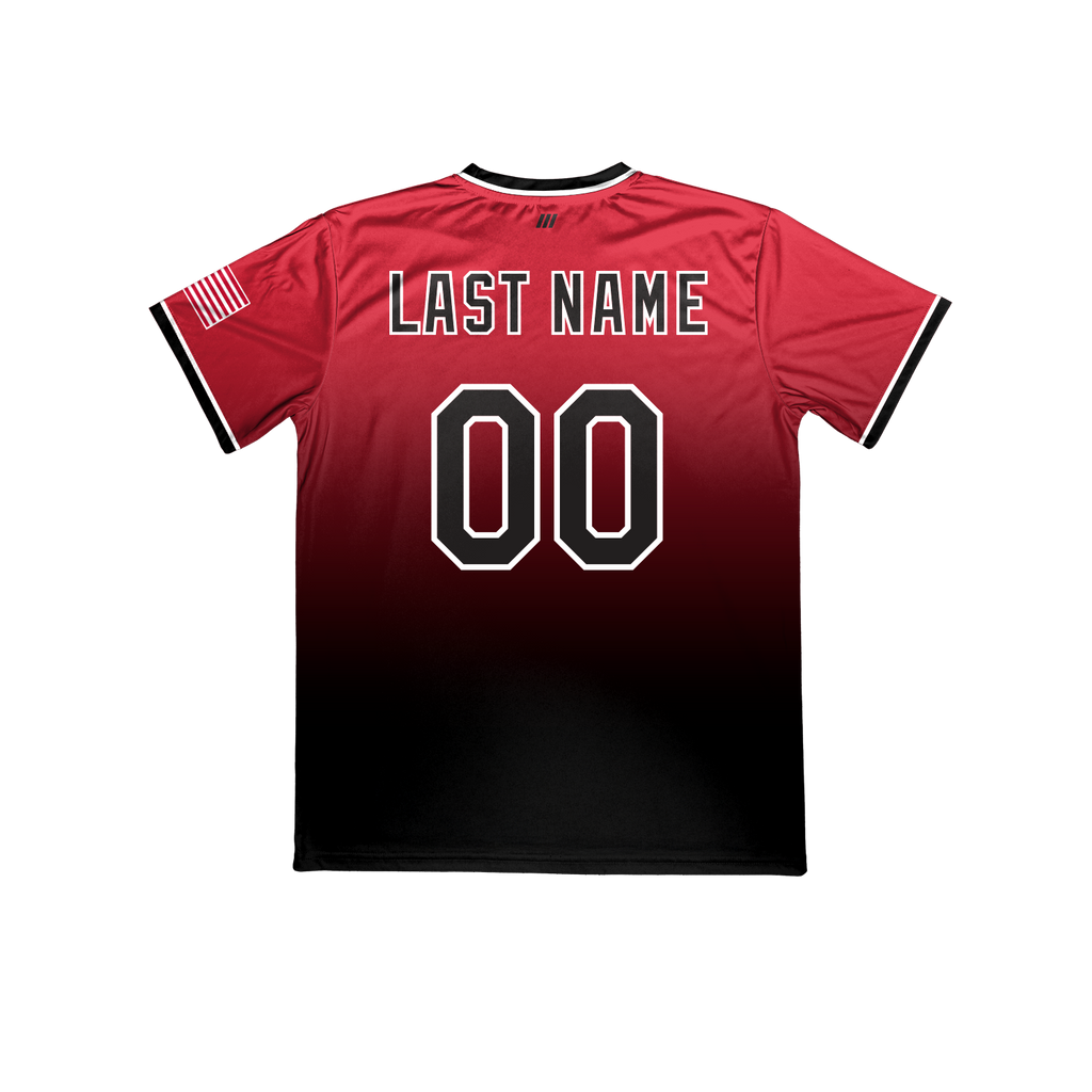 Combat Crew Neck Pullover Jersey (Red)