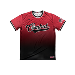 Combat Crew Neck Pullover Jersey (Red)