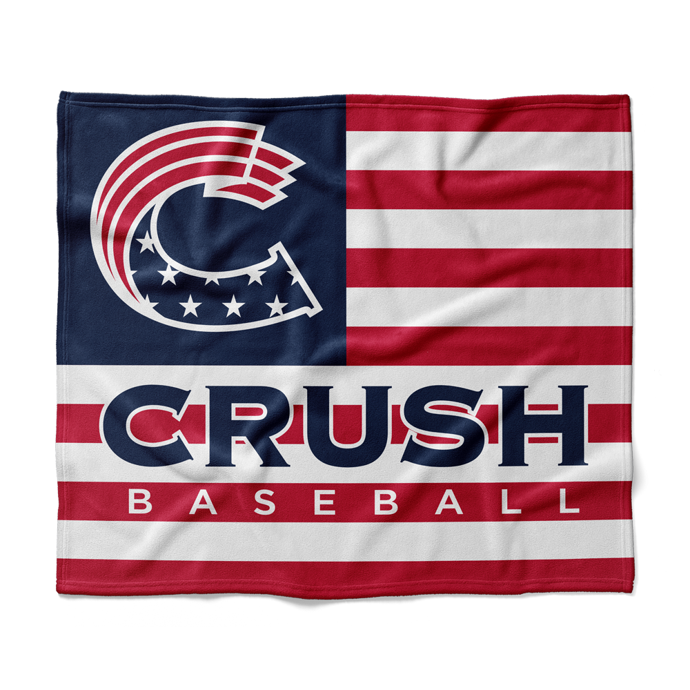 Crush Throw Blanket - USA