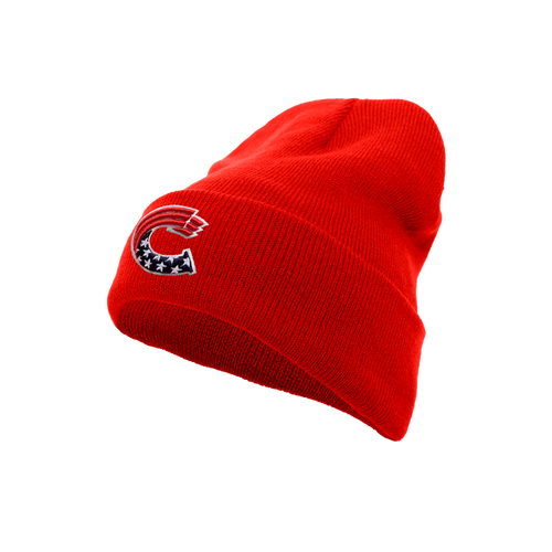 Crush "C" Cuffed Embroidered Beanie