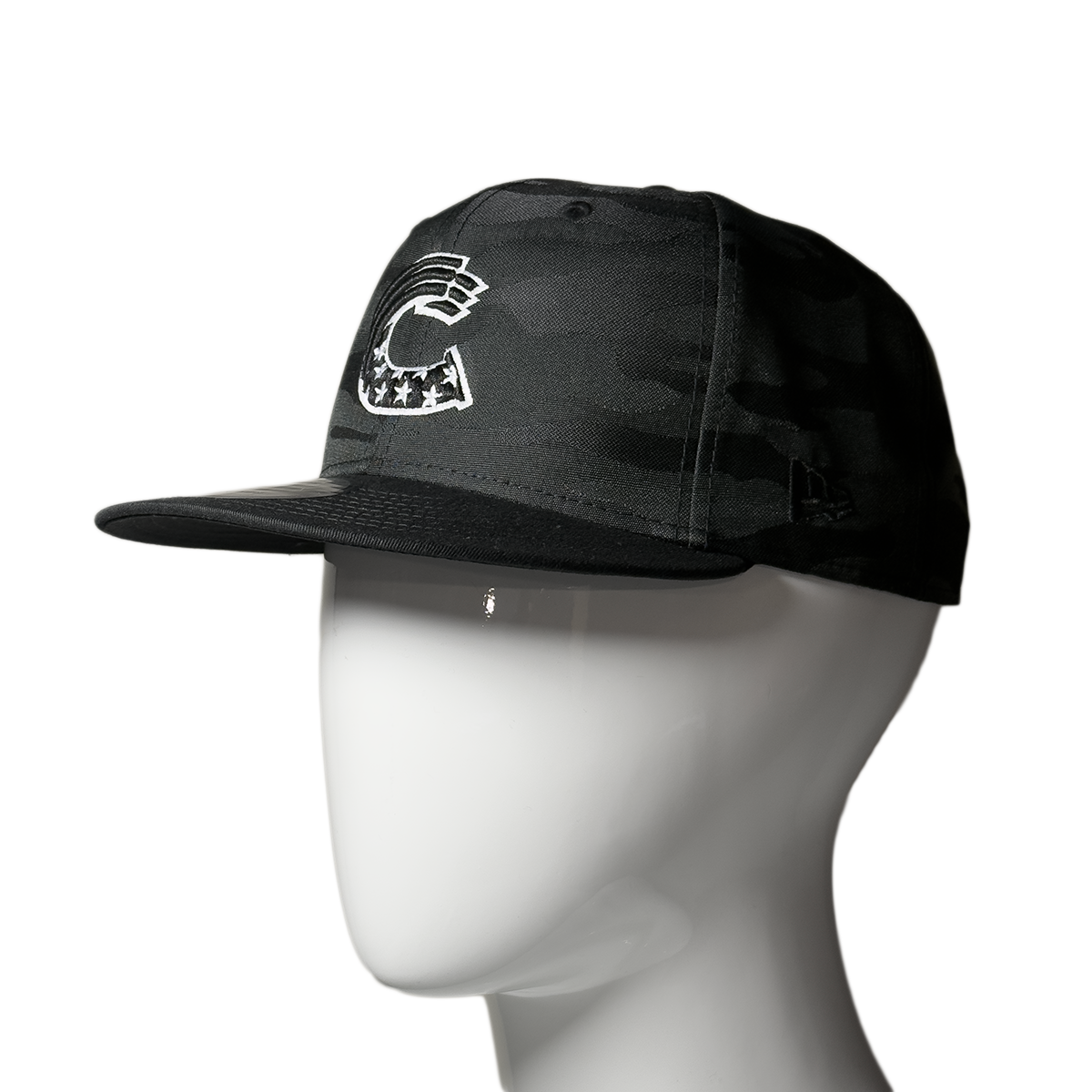 Crush New Era Camo Flat Bill Snapback Cap