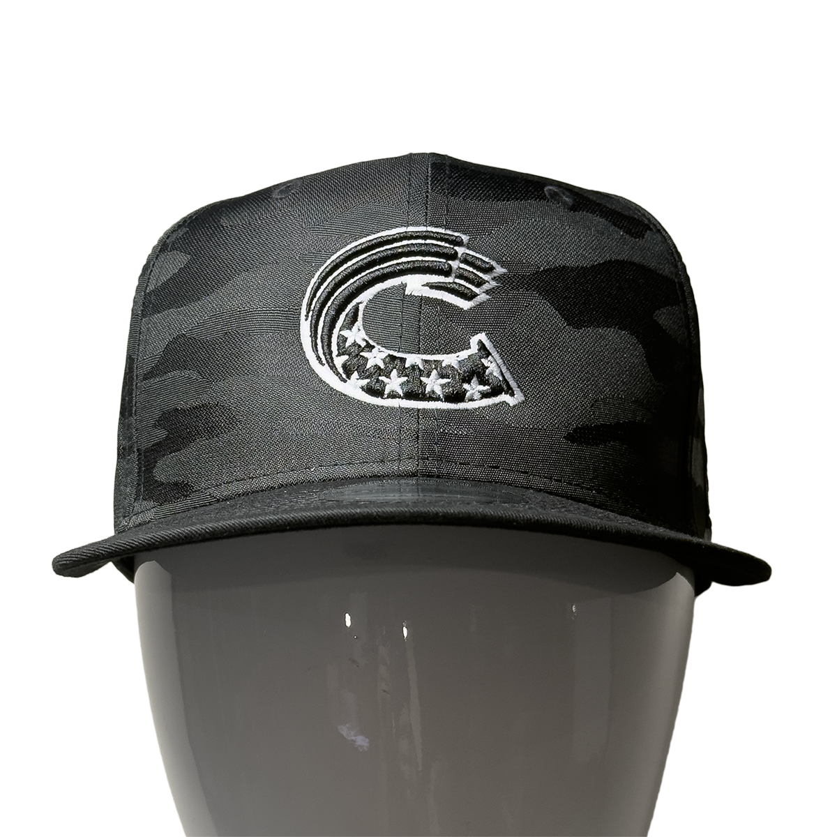 Crush New Era Camo Flat Bill Snapback Cap