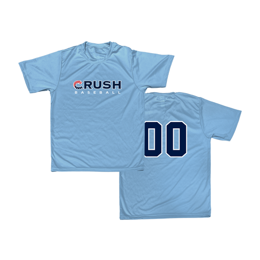 Crush "Scrimmage" Poly Tee - Light Blue