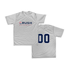 Crush "Scrimmage" Poly Tee (Silver)