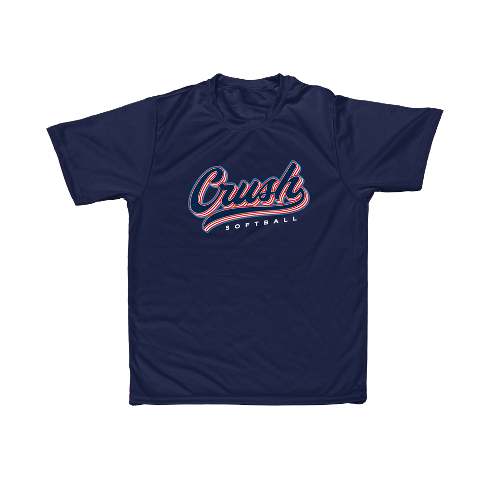 Crush Softball "Script" T-Shirt