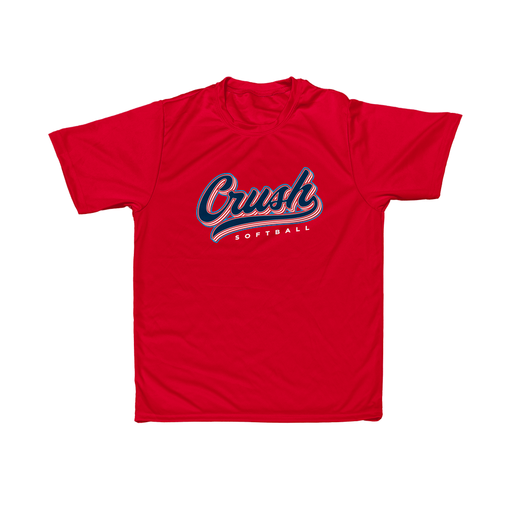Crush Softball "Script" T-Shirt