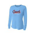 Women's Crush Softball Script Long Sleeve Dryfit