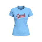Crush Softball Stars Script Women's Tee