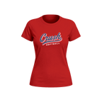 Crush Softball Stars Script Women's Tee