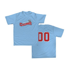 GG Cyclones "Scrimmage" Poly Tee (Number Only)