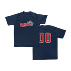 GG Cyclones "Scrimmage" Poly Tee (Number Only)