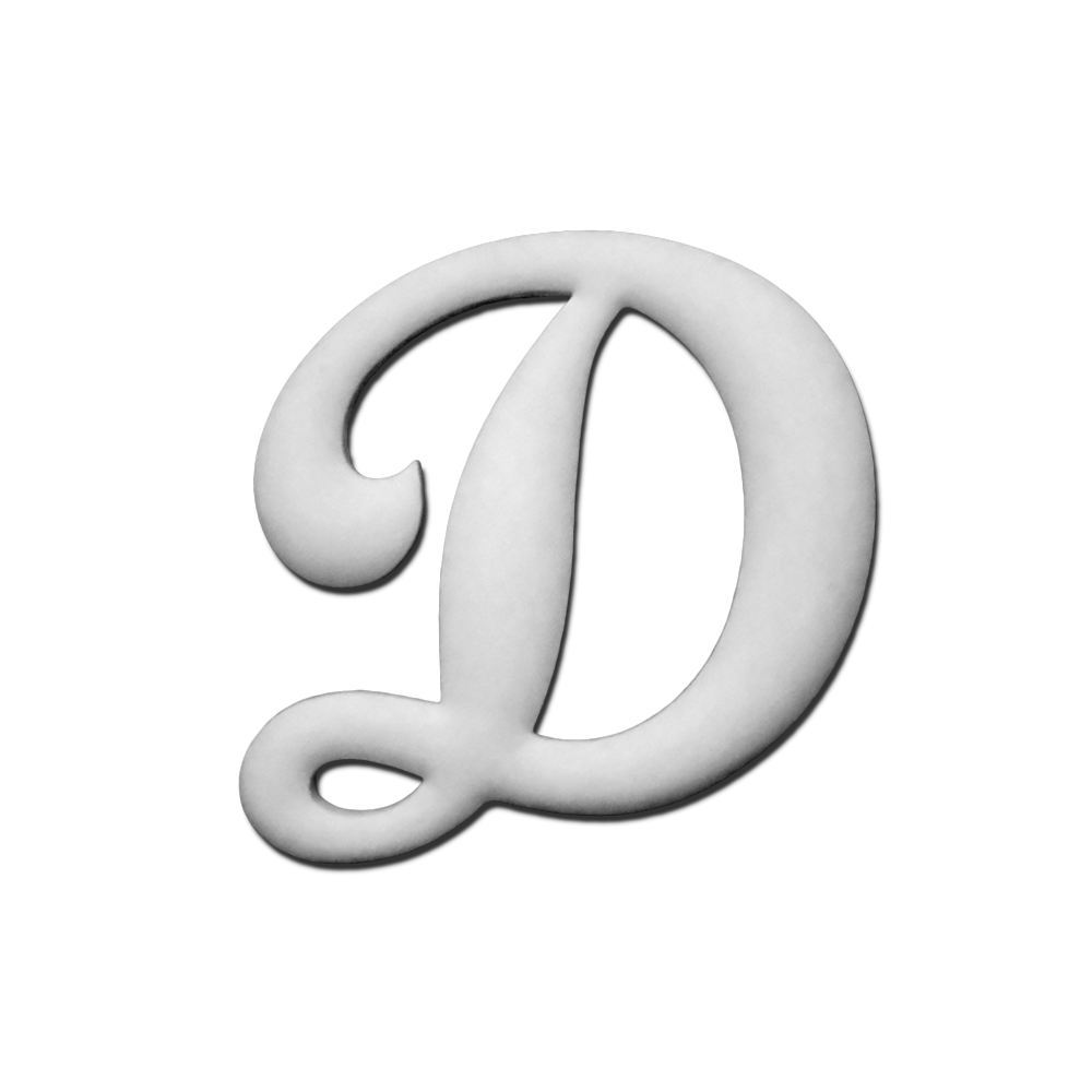 Irvine Dolphins "D" 3D Helmet Decal