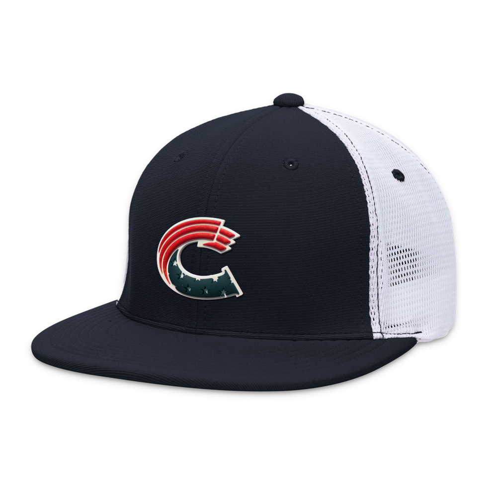 Crush "C" PVC Patch Flex Trucker Hat