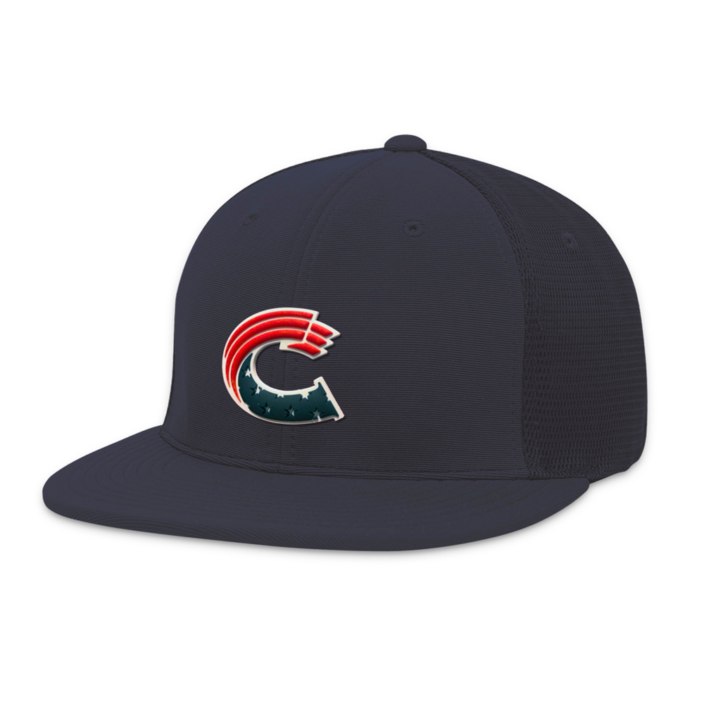 Crush "C" PVC Patch Flex Trucker Hat