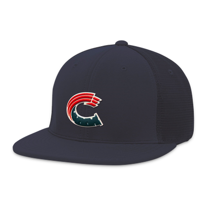 Crush "C" PVC Patch Flex Trucker Hat