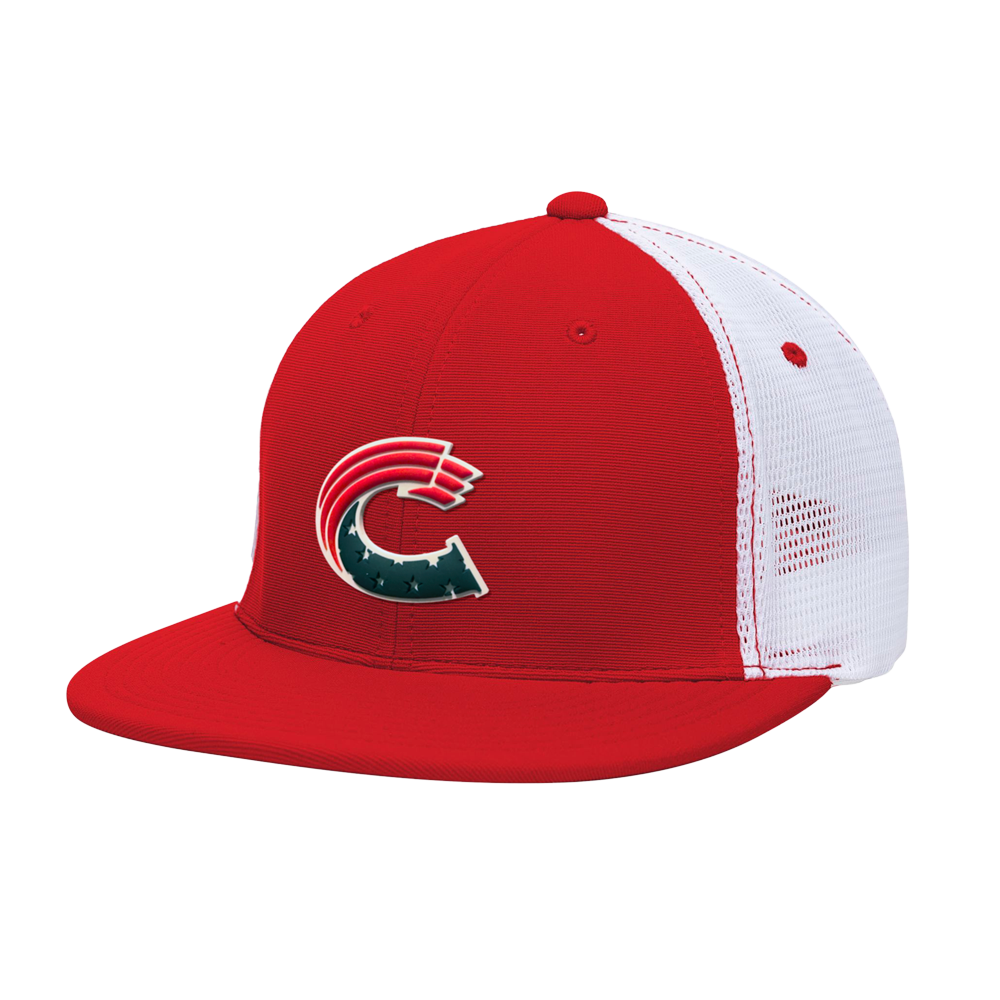 Crush "C" PVC Patch Flex Trucker Hat