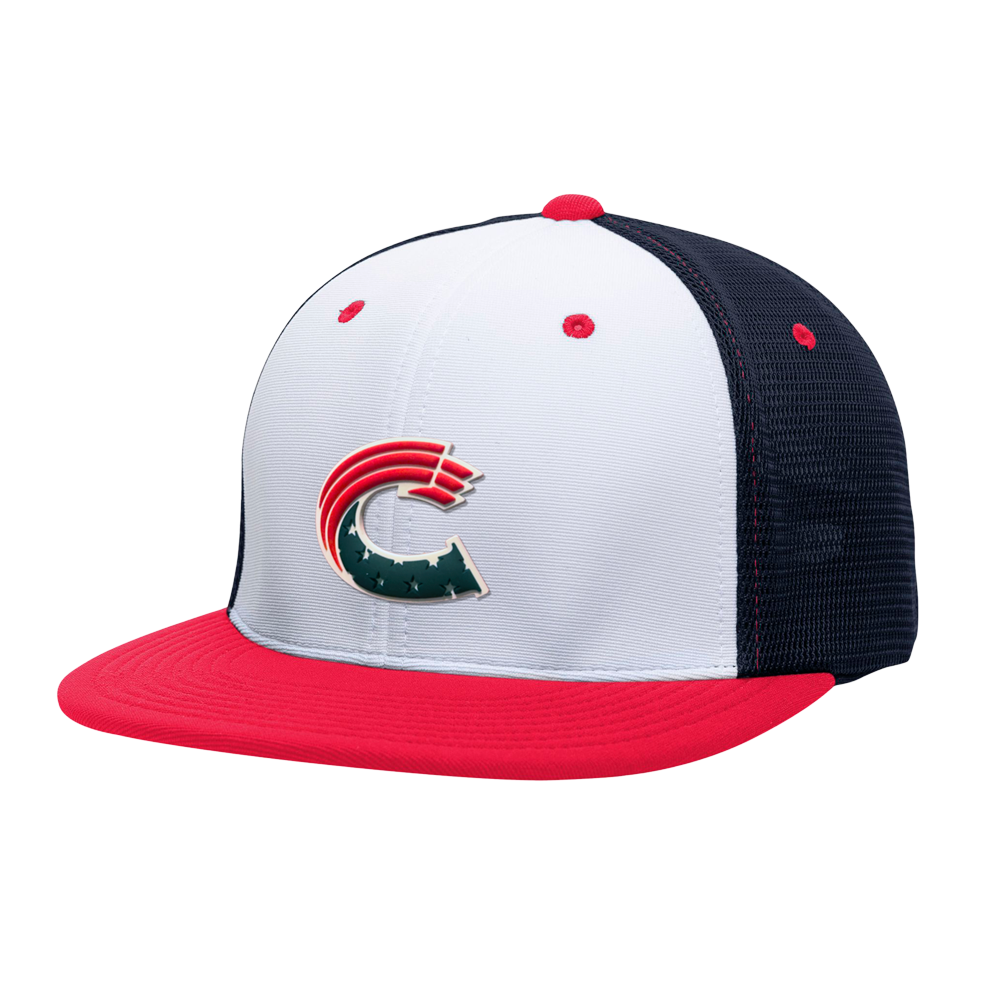 Crush "C" PVC Patch Flex Trucker Hat