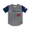 Crush Gray/Navy Full Button Jersey (13U Brambilla)