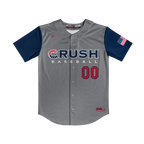 Crush Gray/Navy Full Button Jersey (13U Brambilla)