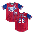 SoCal Aces Full Button Jersey (Royal/Red Pins)