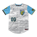 Bots Full Button Camo Jersey (Light Gray)