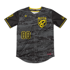 Bots Full Button Jersey (Black)