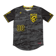 Bots Full Button Jersey (Black)
