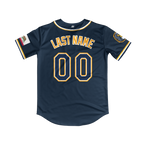 CIU Full Button Jersey (Navy)