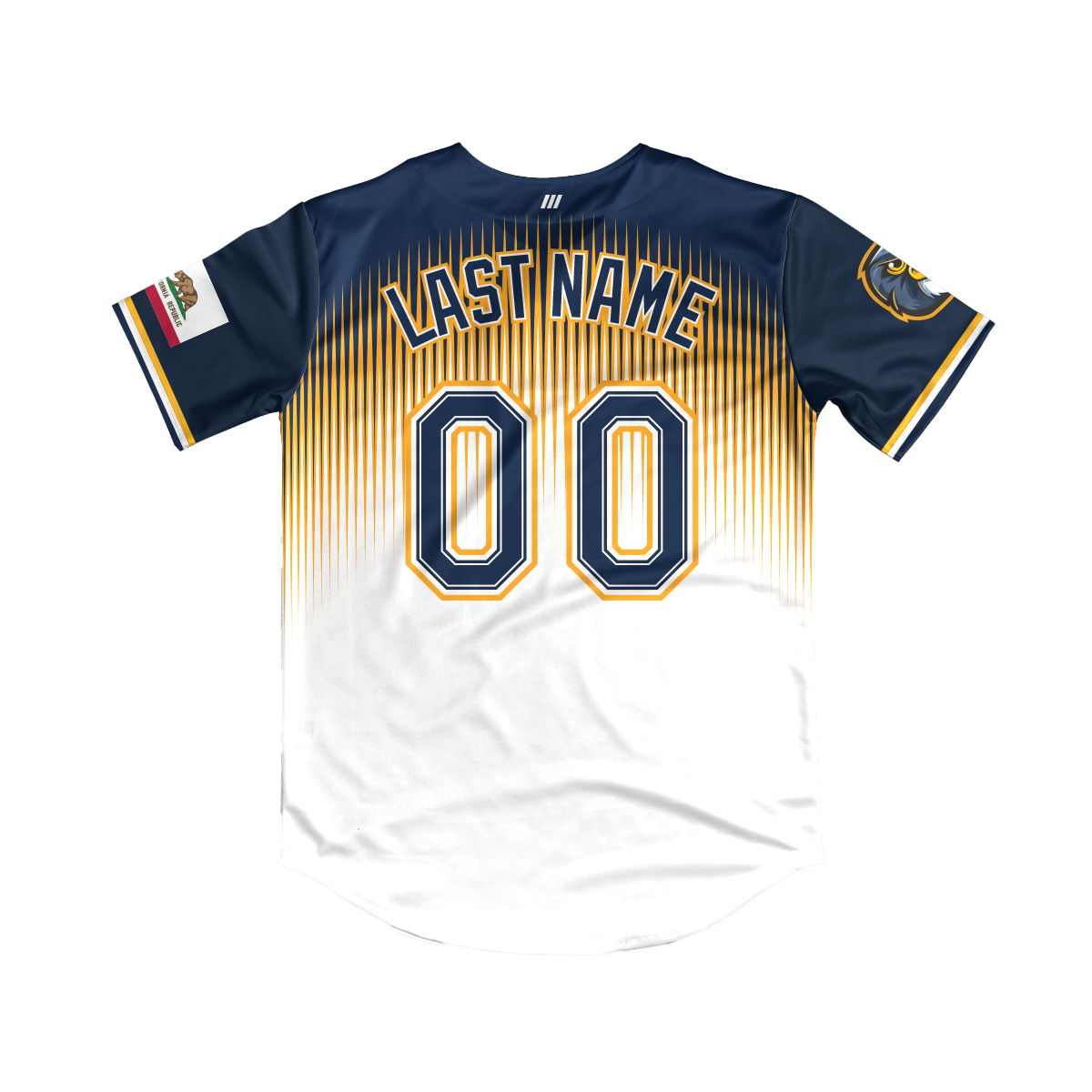 CIU Full Button Jersey (Spikes)