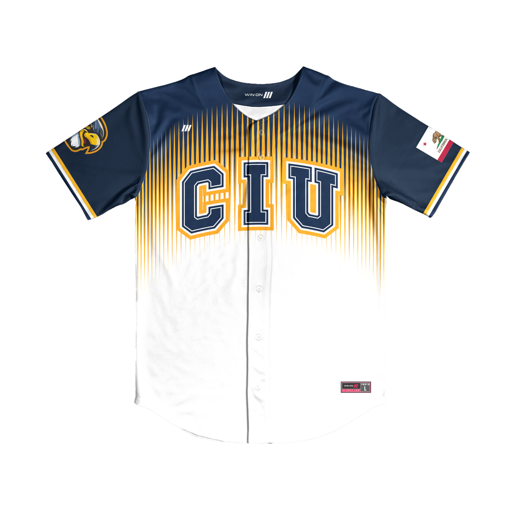 CIU Full Button Jersey (Spikes)