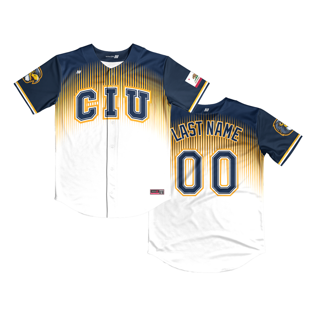CIU Full Button Jersey (Spikes)