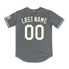 Irvine Dolphins Full Button Jersey (Graphite)