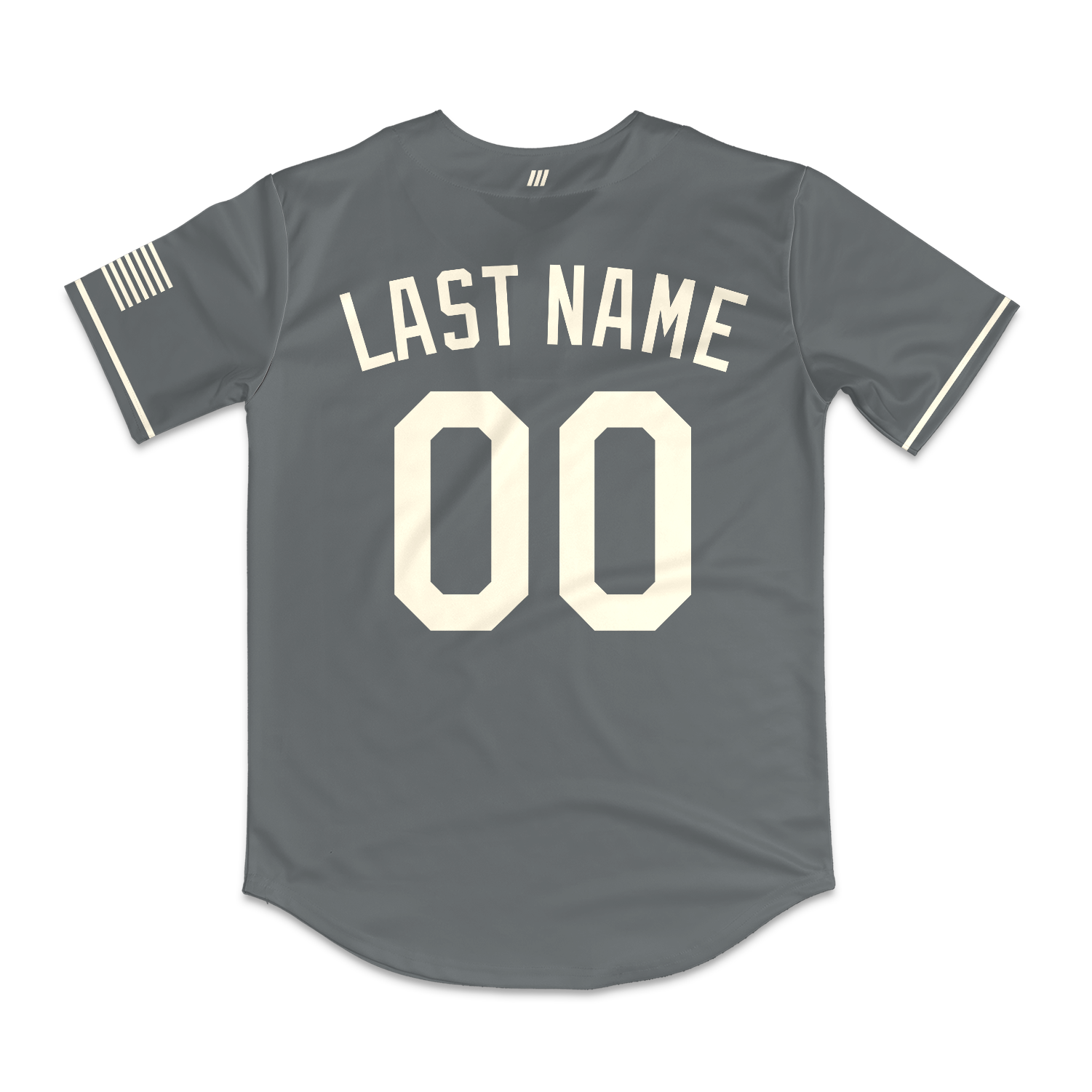 Irvine Dolphins Full Button Jersey (Graphite)